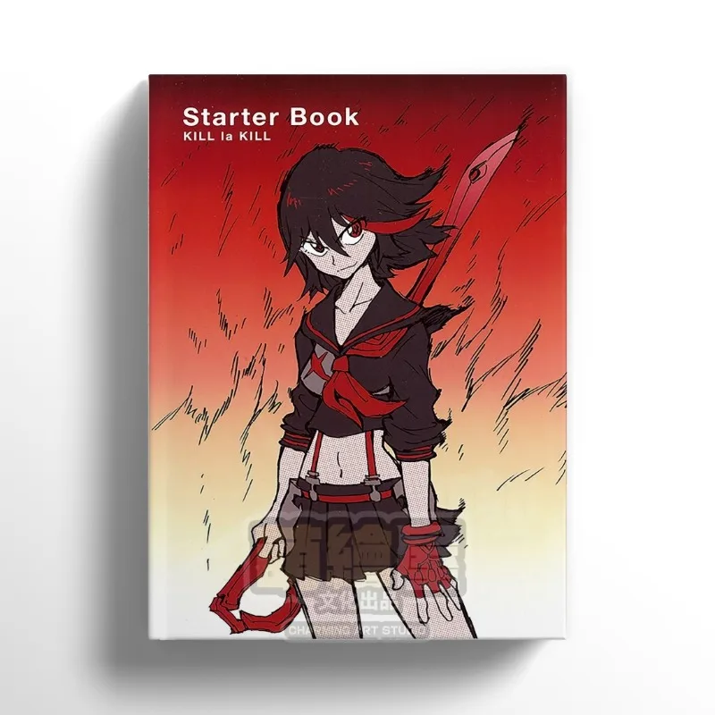 

Kill La Kill Artbook Starter Book Booklet Animation Line Art Sketches Full-color Anime Studio Trigger Illustration Collection