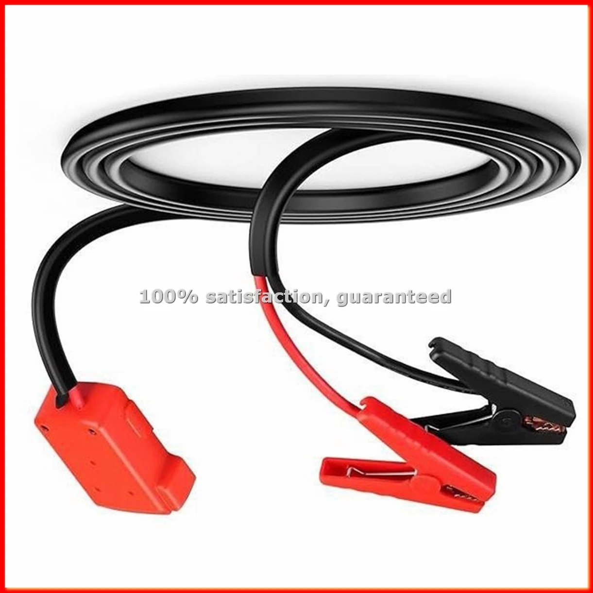 

Адаптер для аккумулятора Power Wheel с кабелями-перемычками длиной 6 футов и зажимами, портативный пусковой кабель-A79M