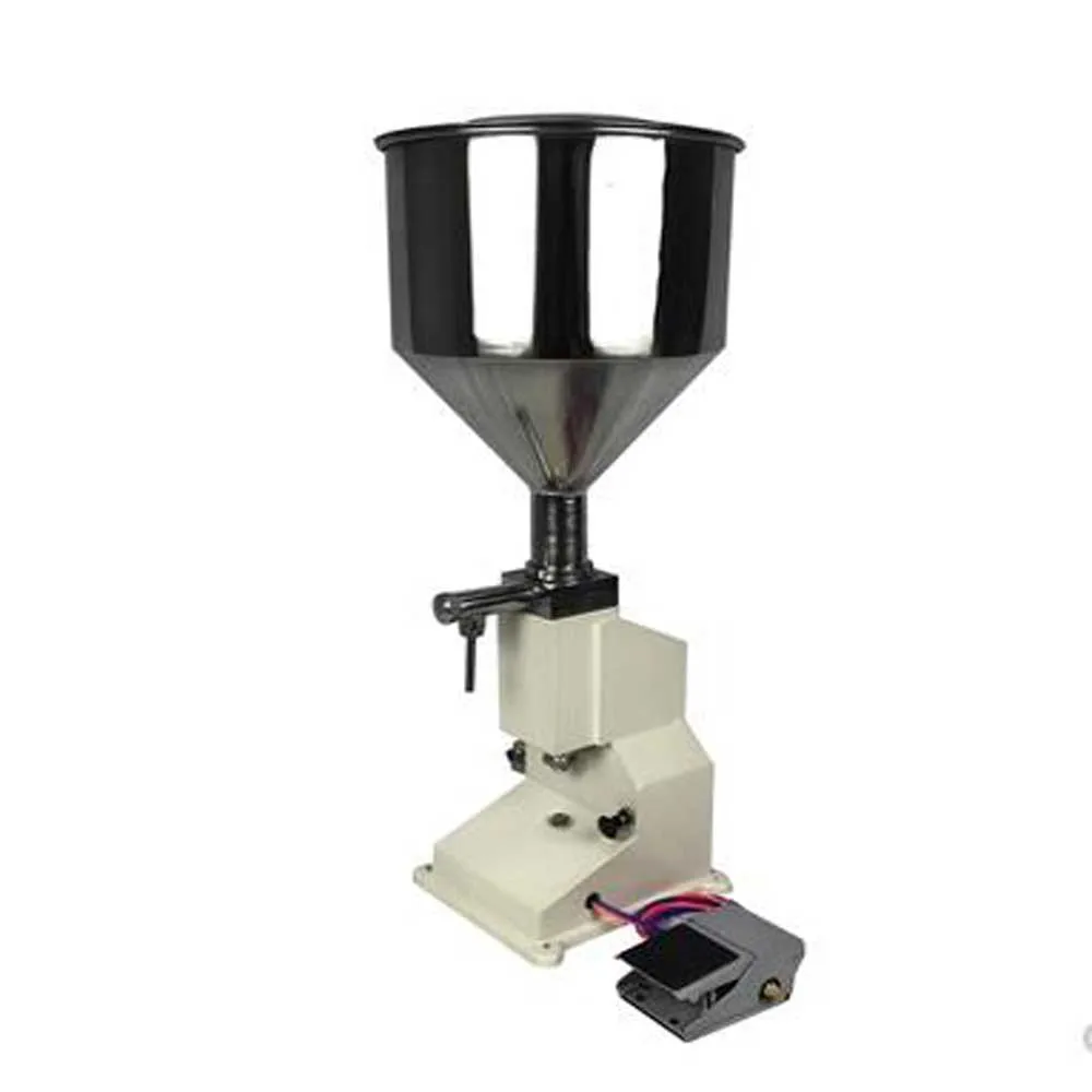 A02 Full Pneumatic Cream Beverage Paste Liquid Filling Machine Quantitative High Precision Filling