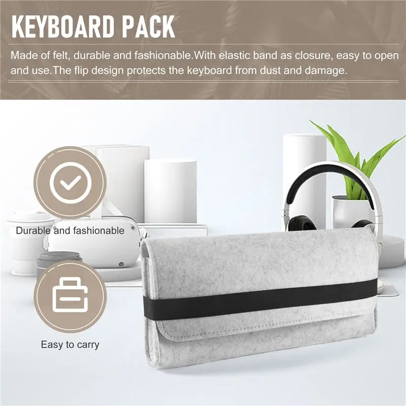 Hot Selling-Mechanical Keyboard Bag, Simple, Comfortable, Portable, Dust-Proof And Wear-Resistant Practical Storage Bag,Mechanic