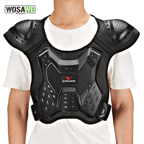 WOSAWE-armadura corporal para Motocross, chaleco de armadura para motocicleta, Protector de pecho trasero, equipo de protección para moto de cross todoterreno, chaqueta de armadura
