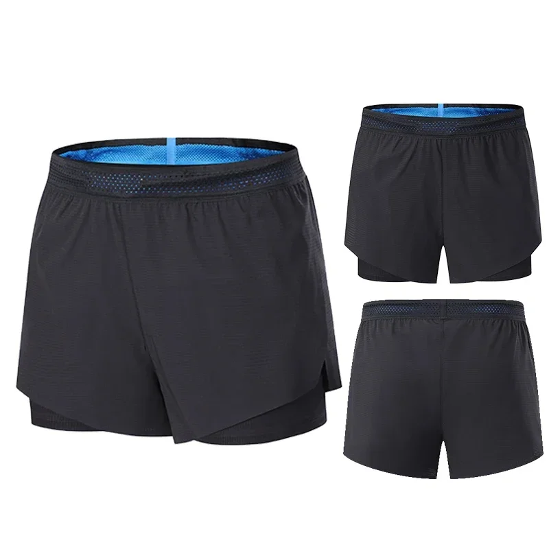 Marathon Running Shorts Lightweight Quick-drying Breathable Moisture-absorbing Men's Fitness Training Three-point Pants Shorts