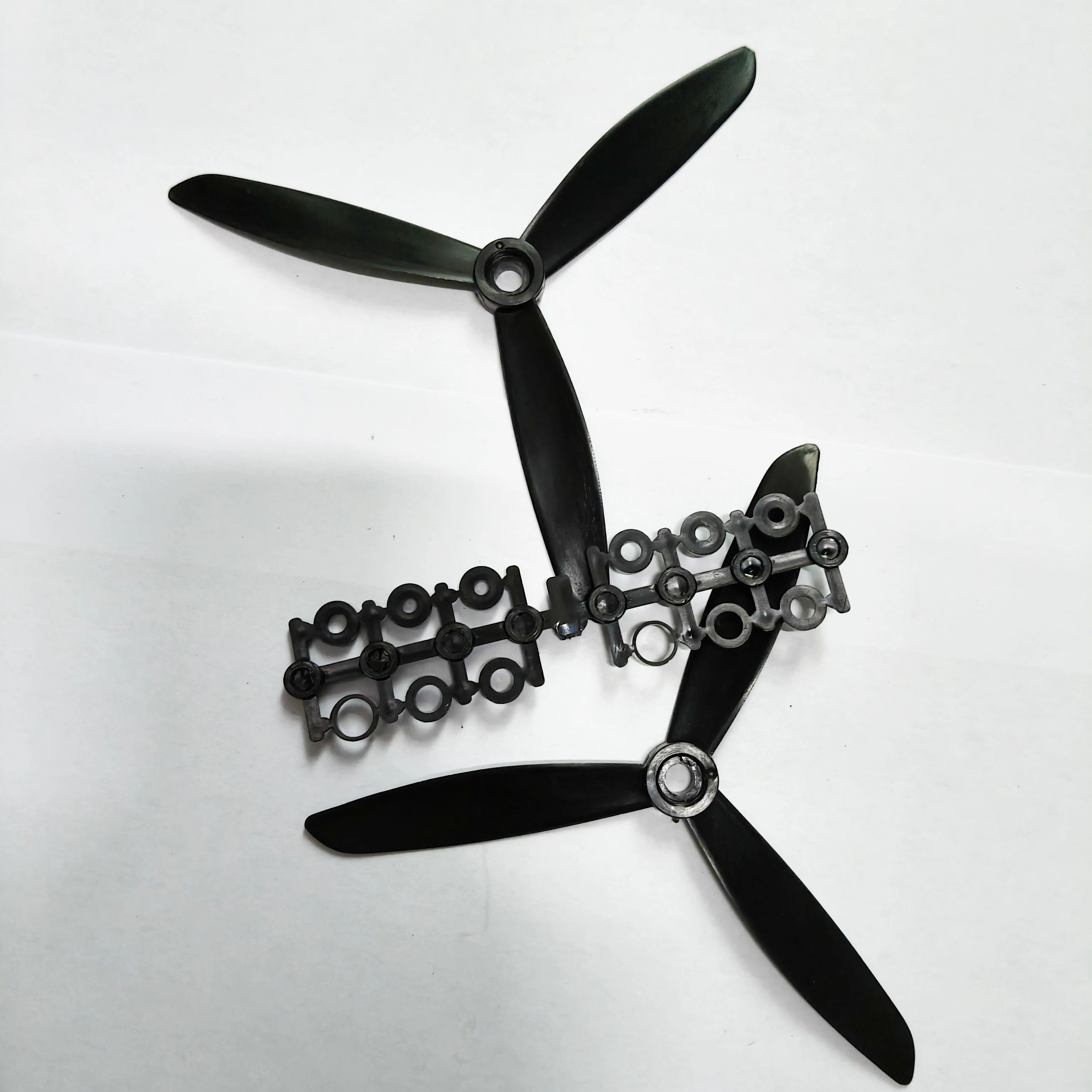 1pairs 6045 3-blade Propeller 6x4.5 CW CCW for RC FPV Drone Airplane Fixed Wing Part