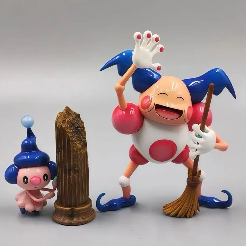 Pokemon Mr. Mime Poliwrath Model Digimon Pantimos Action Figure Manga Figurine Kawaii Doll Ornament Anime GK Statue Figuras Toys