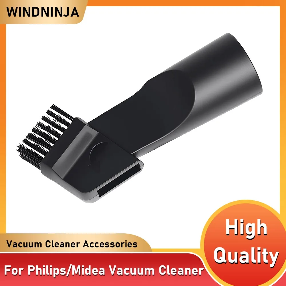 Universal 2 In 1 Flat Suction Brush Head Corner Dust Cleaning Tool For Philips Vacuum Cleaner 32mm Nozzle Cleaning Brush