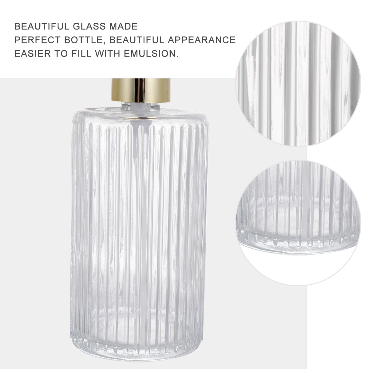 

Lotion Bottle Portable Travel Containers Bottles for Toiletries Empty Soap Dispenser