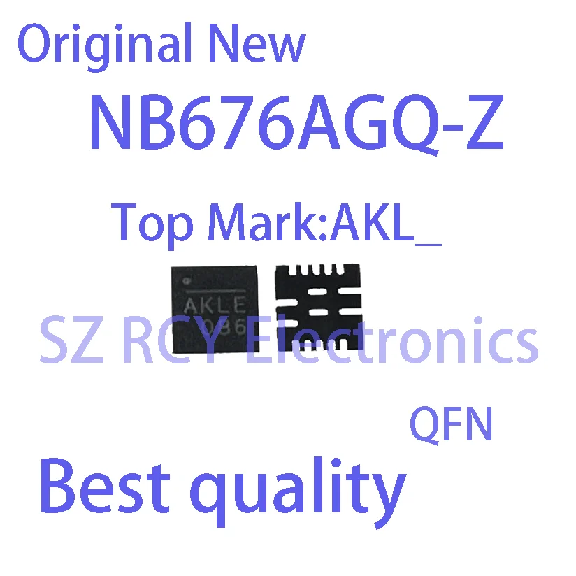 (5 PCS)New NB676AGQ-Z NB676AGQ NB676A Top Mark AKLX QFN IC Chip electronic