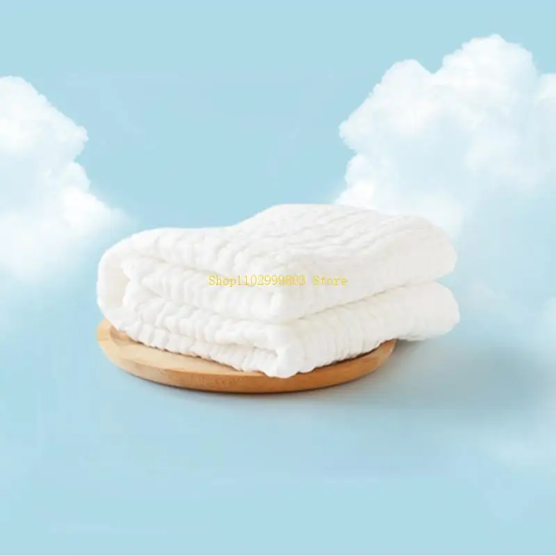 قابلة لإعادة الاستخدام الطفل بطانية من الموسلين الرضع قماش للف الرضع الوليد لينة تنفس الشاش الفراش منشفة استحمام دش الهدايا J0MF