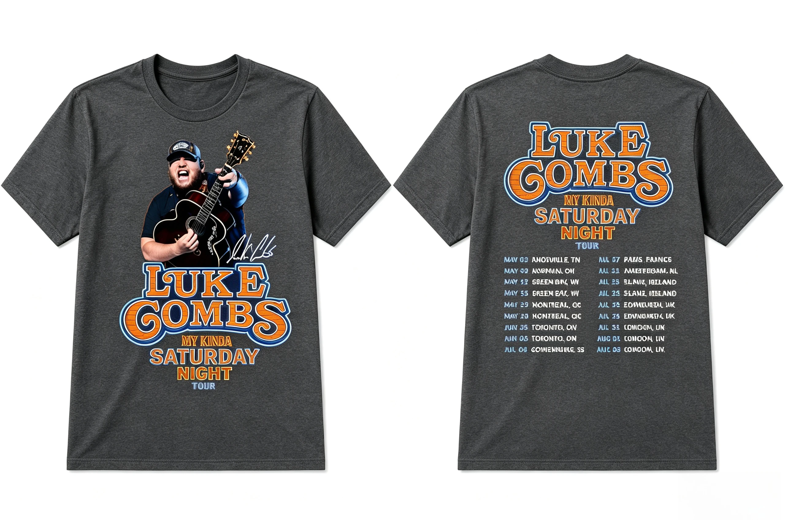 Luke Combs My Kinda Saturday N - Summer Clothing Uk ulasan dan harga