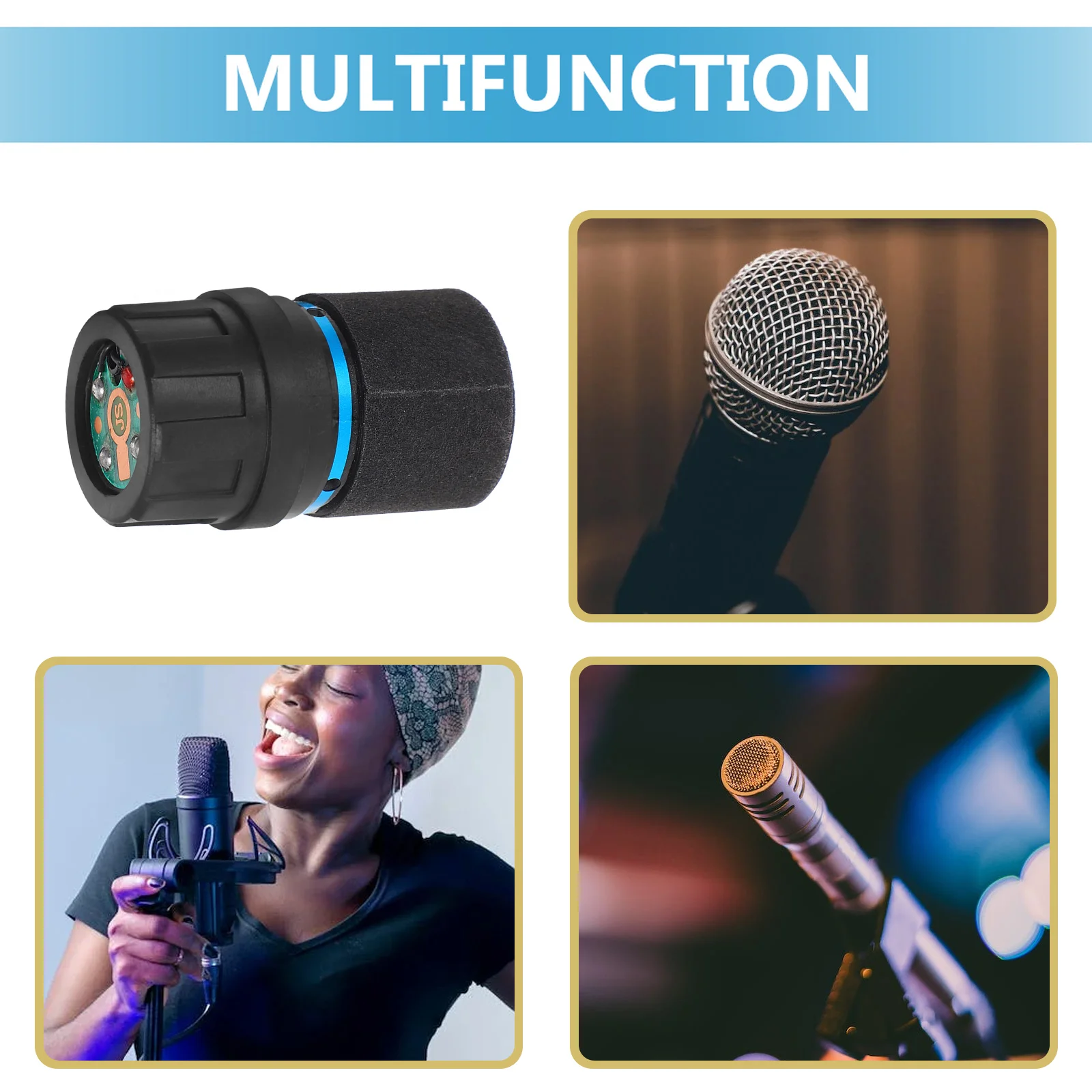 Replacement Mic Core Professional Grade Long-Lasting Performance Easy Installation Core for Condenser Microphone and Wireless