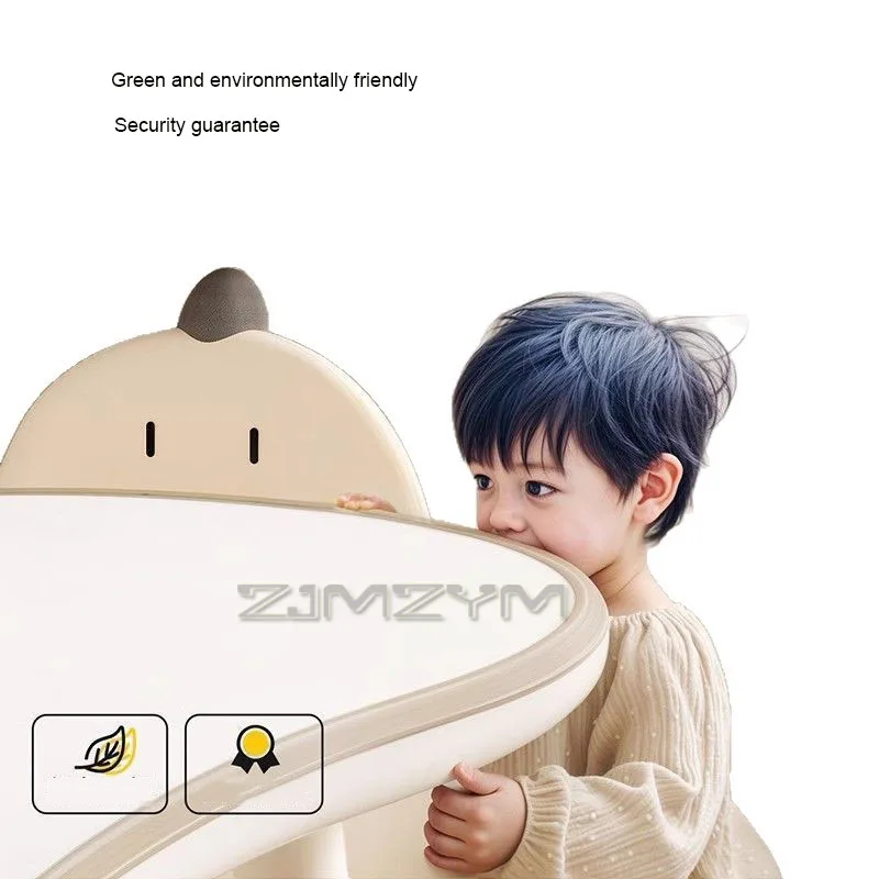 Regulowany stolik edukacyjny dla niemowląt 37-46 cm, antypoślizgowy, stabilny stolik do wczesnej nauki z zaokrąglonymi krawędziami, zapewniający bezpieczeństwo i zdrowie dziecka.