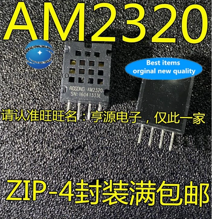 

5 шт. AM2320 цифровой датчик температуры и влажности I2C/чип вывода одной шины в наличии 100% новый и оригинальный