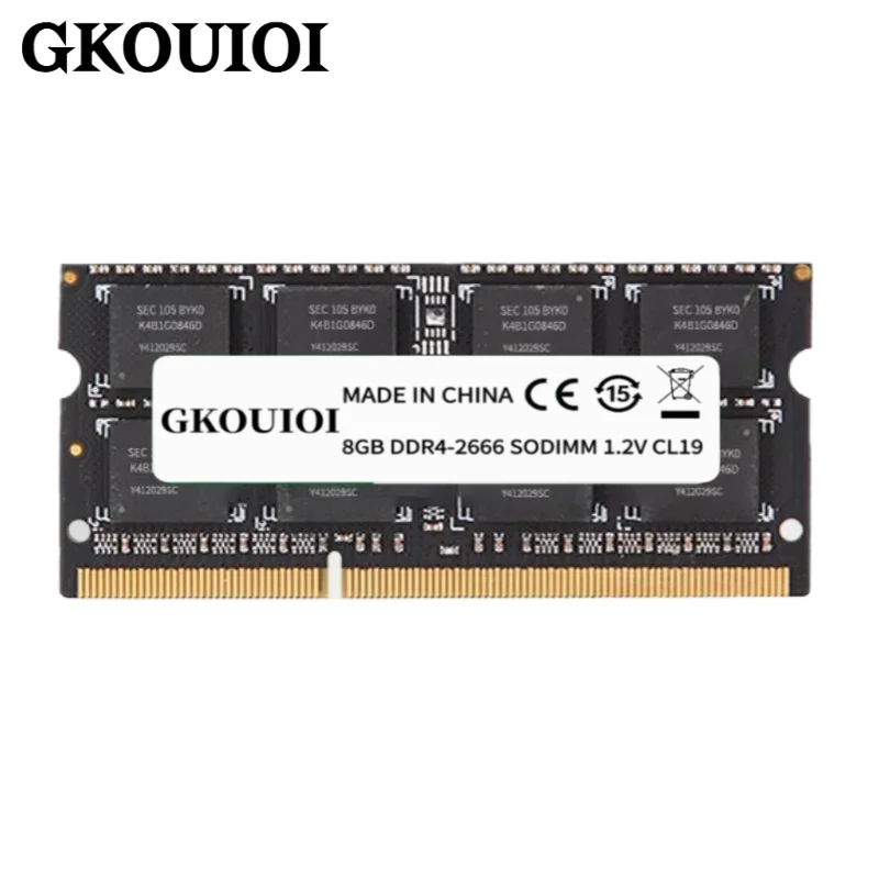 Pamięć RAM do laptopa DDR4 SODIMM 4GB 8GB 16GB 32GB 2133MHz 2666MHz 2400MHz 3200MHz PC4 1.2V 260pin Non-ECC Memoria do notebooka — zdjęcie produktu 4