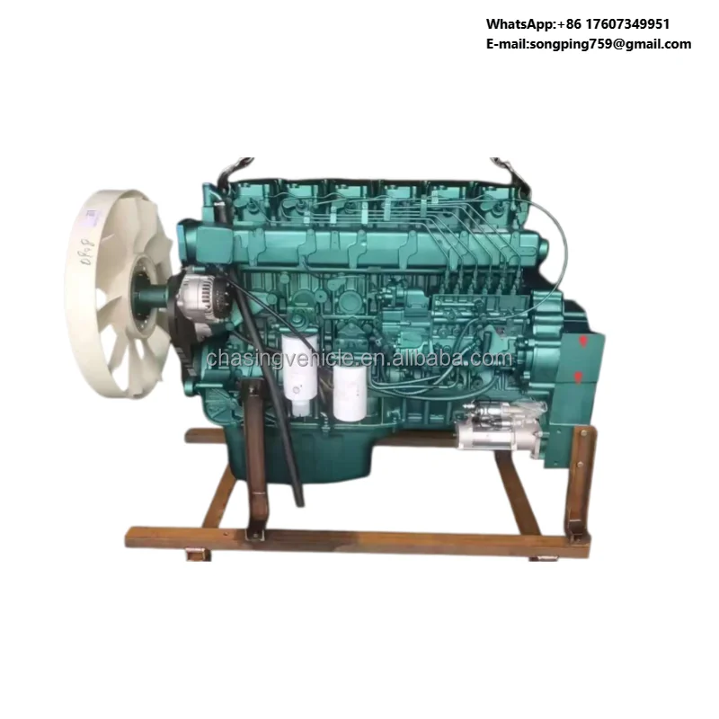Refurbished WD615.47 371HP 336HP Euro 2 6 Cylinder Water Cooled Diesel Engine for Heavy Duty Truck