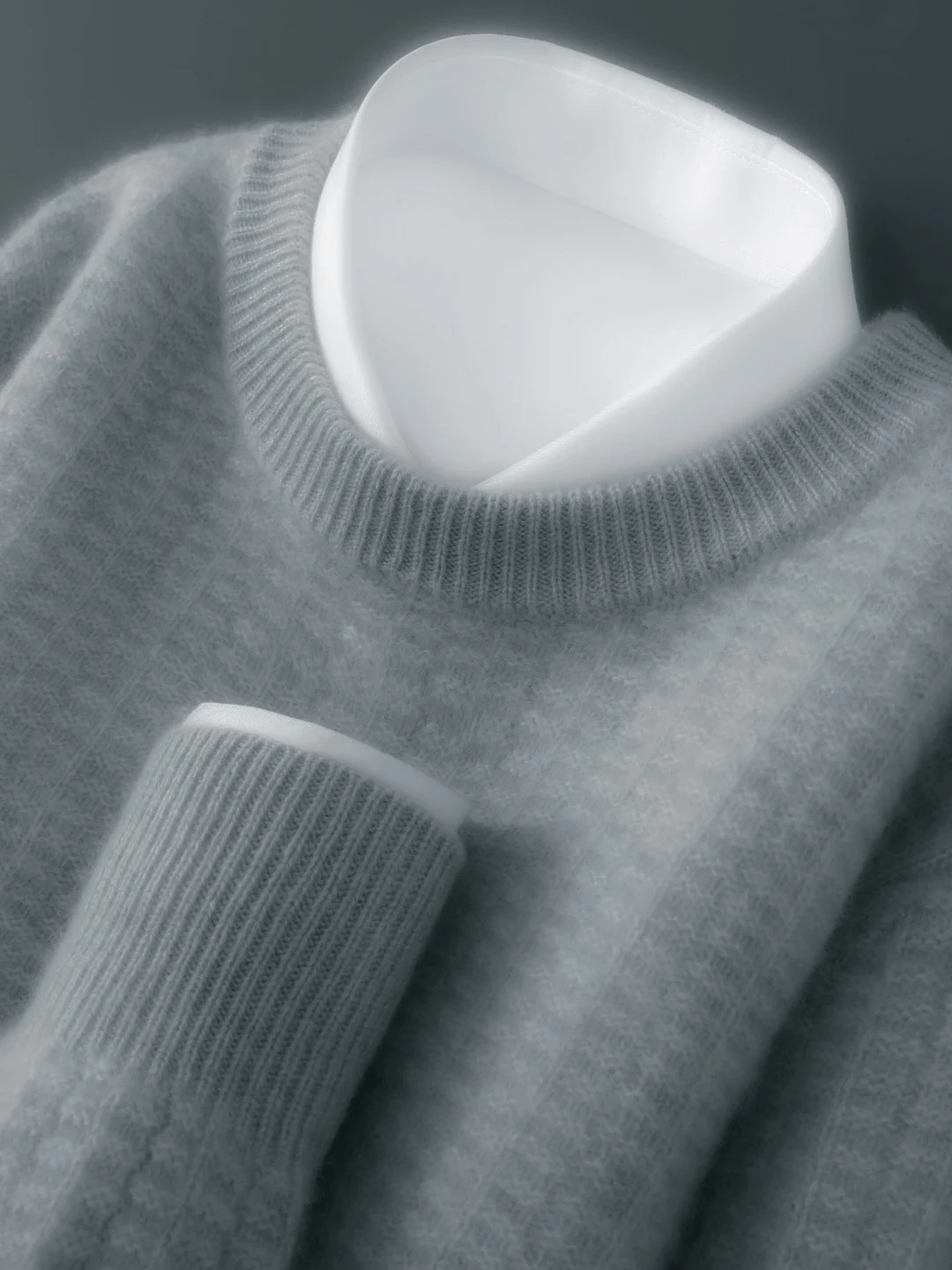 

Мужской свитер из 100% чистого кашемира, вязаный, с круглым вырезом, утолщенный, цветной, шерстяной, повседневный, деловой, зимний базовый слой