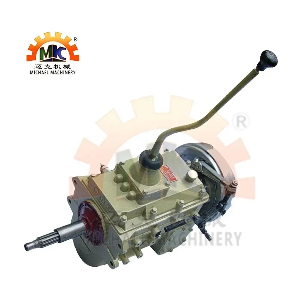 

5F+1R /10F+2R Tractor Manual Transmission Gearbox with High/Low Gearbox/PTO/Parking Drum for Indonesia Oil Palm Trucks
