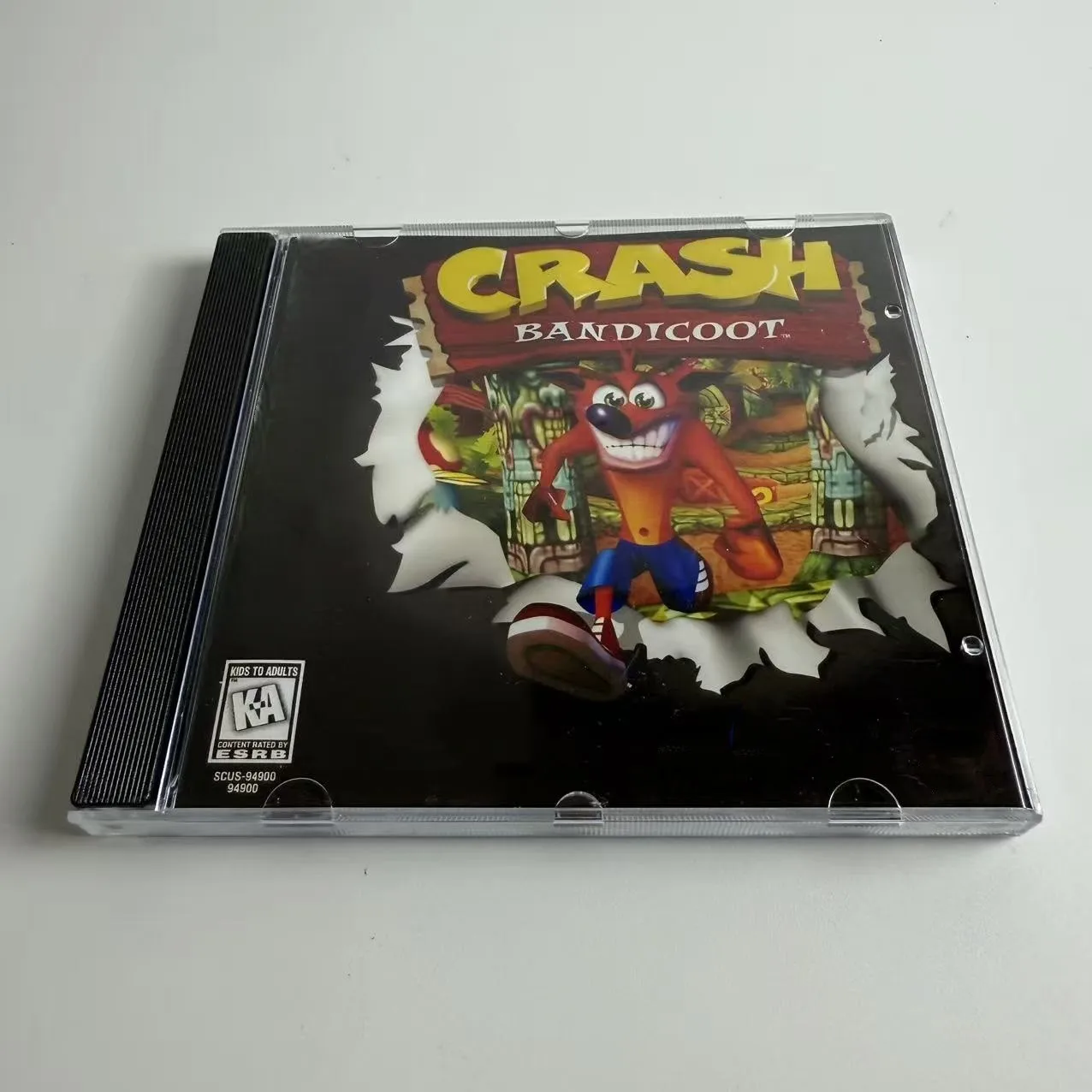 High-quality Reproduction Disc For PS1: Crash Bandicoot (US Vibration Version, No Manual)