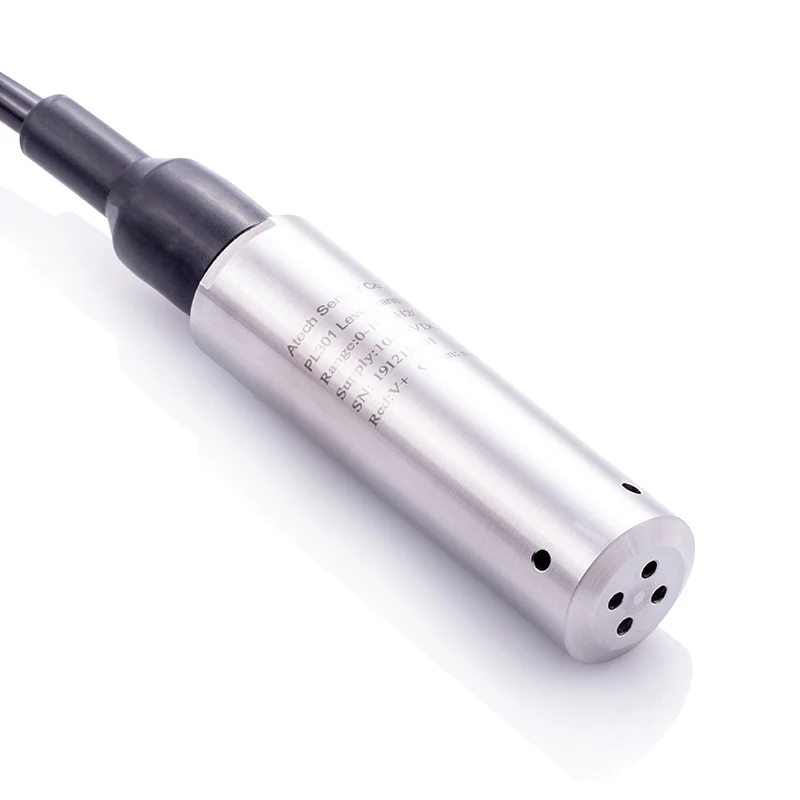 0-15M 4-20mA Submersible Water Pressure Level Sensor Vibrating Wire Piezometer for Water Flood Underground Monitoring