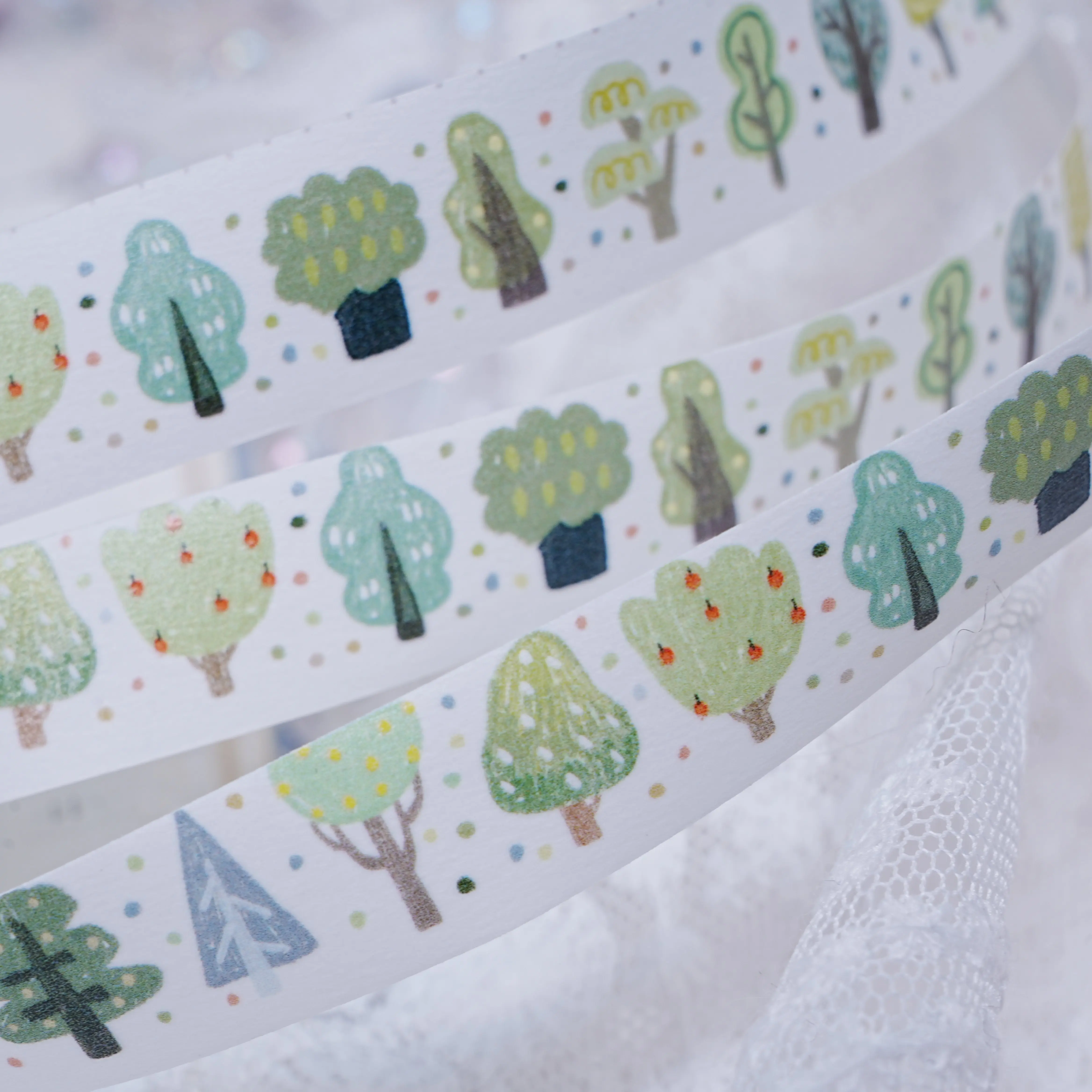 [Pull Strip] Small Tree | Journal Tape | Salt