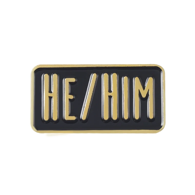 My Pronouns Enamel Pins, Inclusive Gift Set