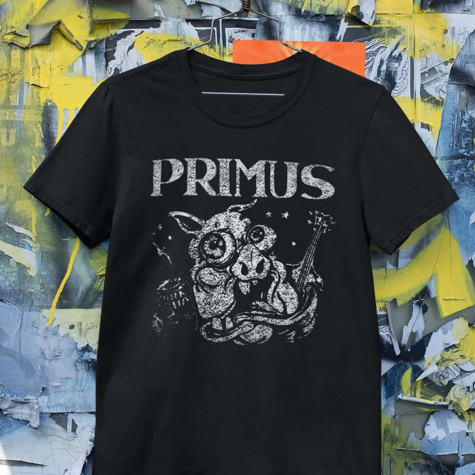 Primus T shirt Longsleeve Vintage  vintage Washed designer clothes Breathable Stretched Soft homme Comfortable Slightly