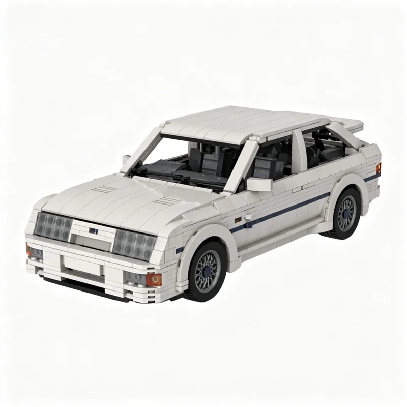 1782pcs MOC Icons Fordes Sierra RS Cosworth MOD for David Model Christmas Gift Creative Decorative Home Accent Tabletop Display