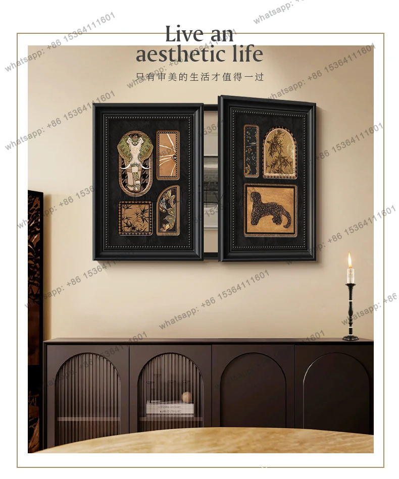 Electric Meter Box Decorative Painting Restaurant Hanging Painting Covering Distribution Box No Drilling Required