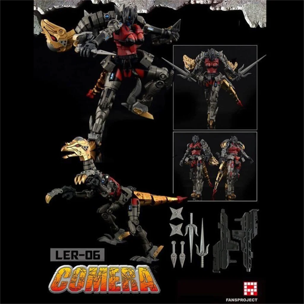 

【Маленький запас】Фигурка Fansproject FPJ LER-06 LER06 LER-05 LER05 Echara Dinobots с коробкой