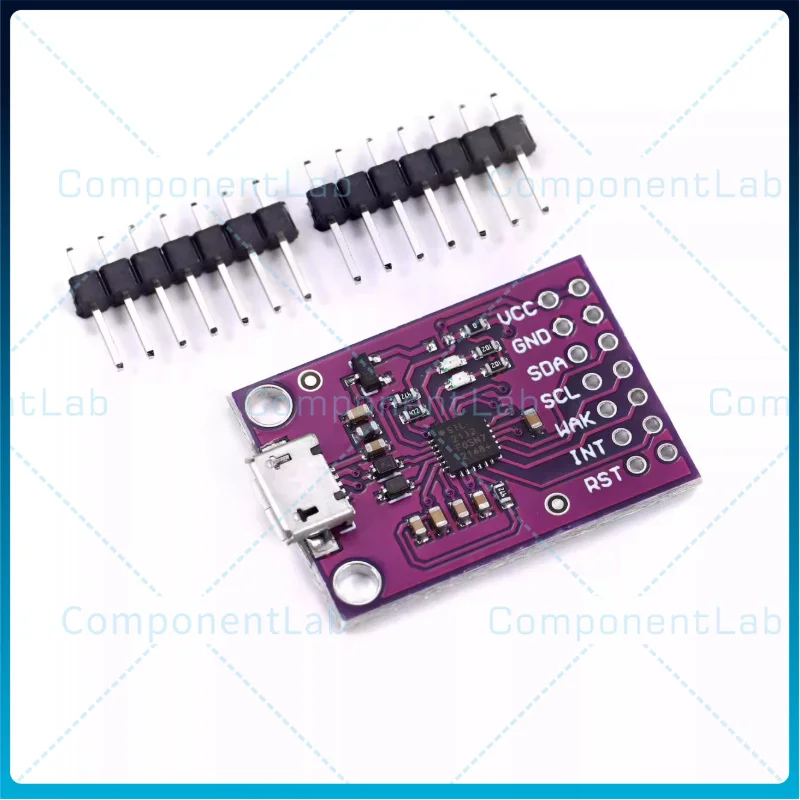 2-8pcs CP2112 Module USB to SMBus/I2C Communication CCS811 Debug Board
