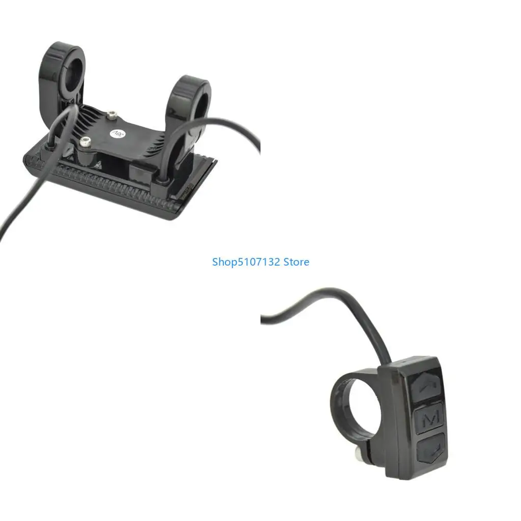 87HD SW900 LCD EBike Display 36V 48V Universal Speed Meter Waterproof Connector 5Pin Electric Bike Computer