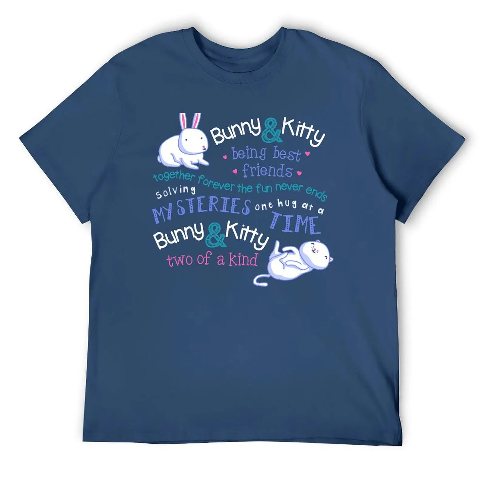 

Bunny & Kitty T-Shirt customizeds Louboutins custom t-shirts aesthetic clothes men t shirt