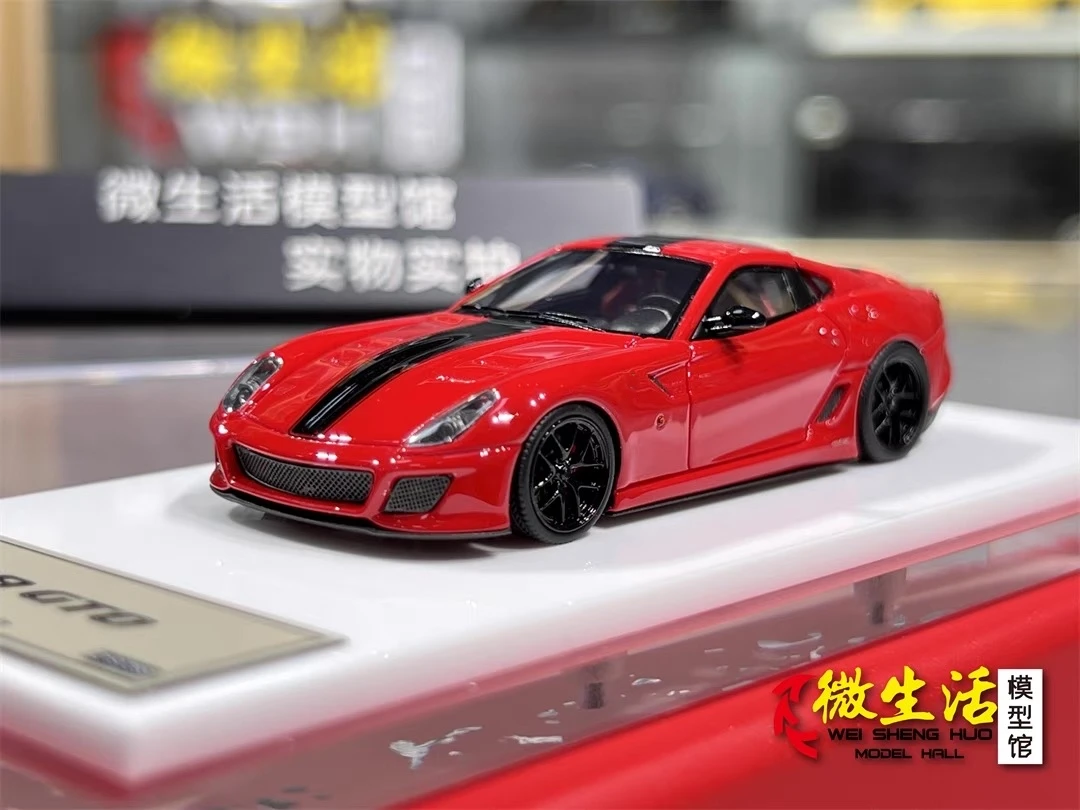 

DMH 1/64 599 GTO Four Colors Resin Stocks In 2025 Collection Gift Scale Model Car