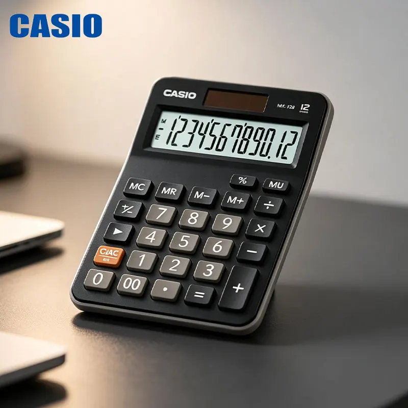 Casio MX-12B/MX-120B/AX-12B/AX-120B Low-noise enterprise business desktop computer for tax and finance office work