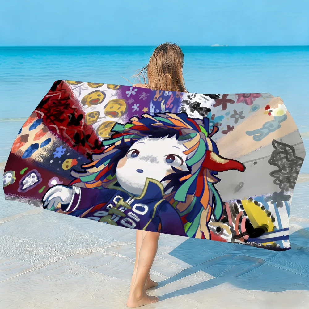 Singer K-Kikuo Karikatür Havlu - Beach Towel Large incelemesi ve fiyatı