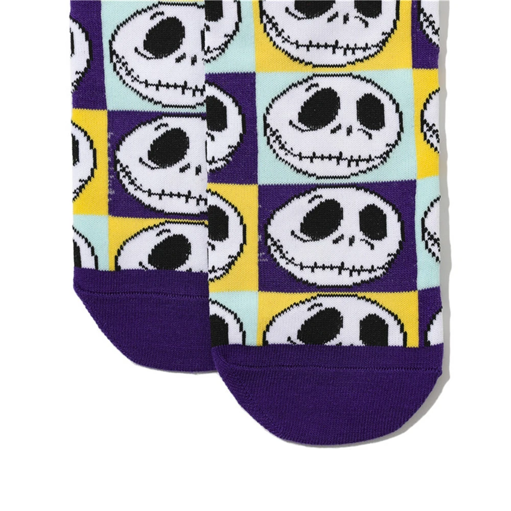 MINISO The Nightmare Before Christmas Jack Skellington Sally Alien Cosplay Adult Unisex Costume Accessories Sock Halloween Props