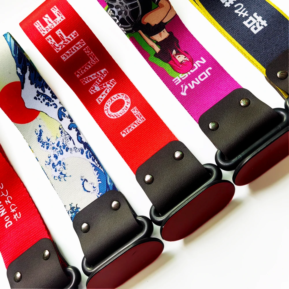 JDM Style Car Tuning Tow Strap Short Racing Tow Hook Decorative Bcart Appendix Car Trailer Accessories for Suzuki Volkswage