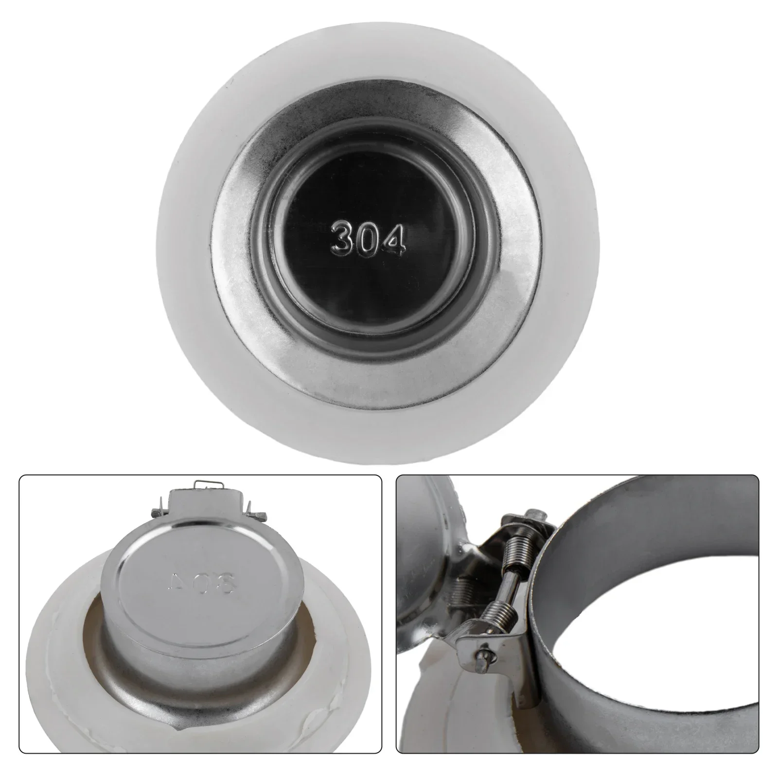 Anti Smell Squatting Pan Smell Stopper Squat Toilet Deodorize Stopper Stainless Bathtub Anti-blocking Cover Bathroom Accessorie