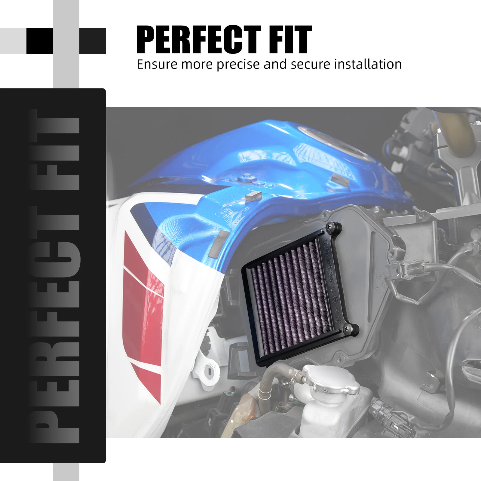 NICECNC For Honda CRF1100L Africa Twin 2020-2026 High Flow Air Filter Africa Twin CRF1100L Africa Twin 2025 2024 2023 2022 2021