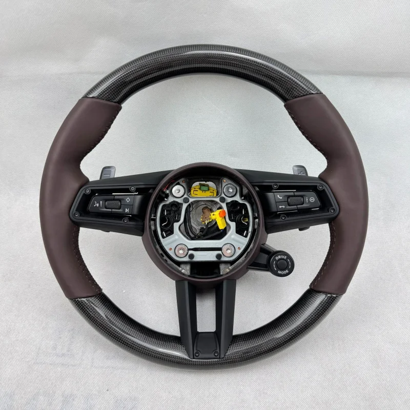 For Porsche modification Panamera Cayenne Macan Cayman 718 911 steering wheel