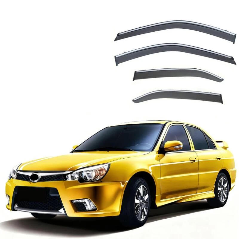 Window Visor Side Window Deflector Rain Guard Visor Weather Shields For Soueast V3 Lingyue 2008 2009 2010 2011 2012 2013 -2019