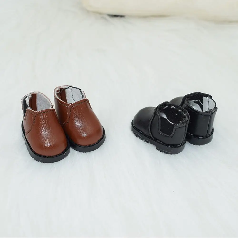 20cm Doll Shoes Fashion Leather Boots Casual Wear Mini Shoes For Idol EXO Dolls Clothes Accessories Kids Plush Toys Gift