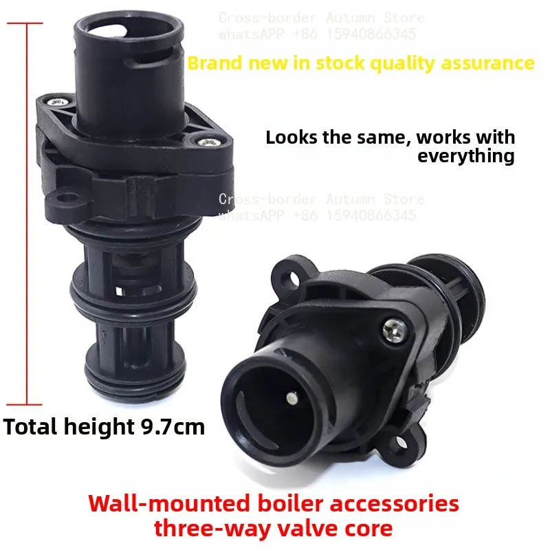 Wall-hung boiler -way core -way waterway assembly