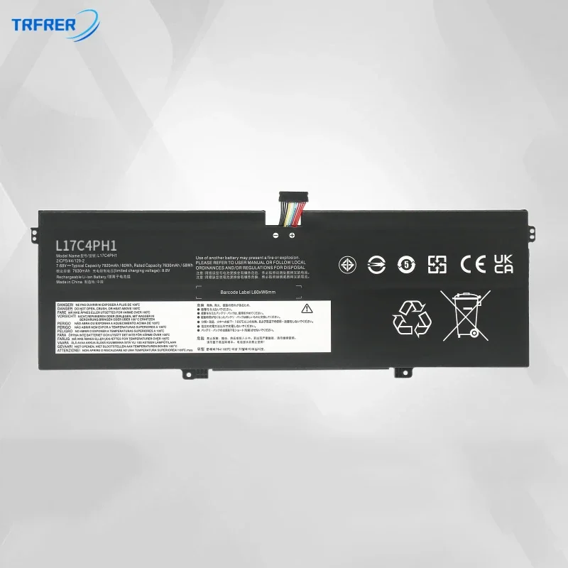 

L17C4PH1 Laptop Battery For lenovo YOGA 7 Pro YOGA C930-13IKB L17C4PH1 L17M4PH1 L17M4PH3 ZDIUIU