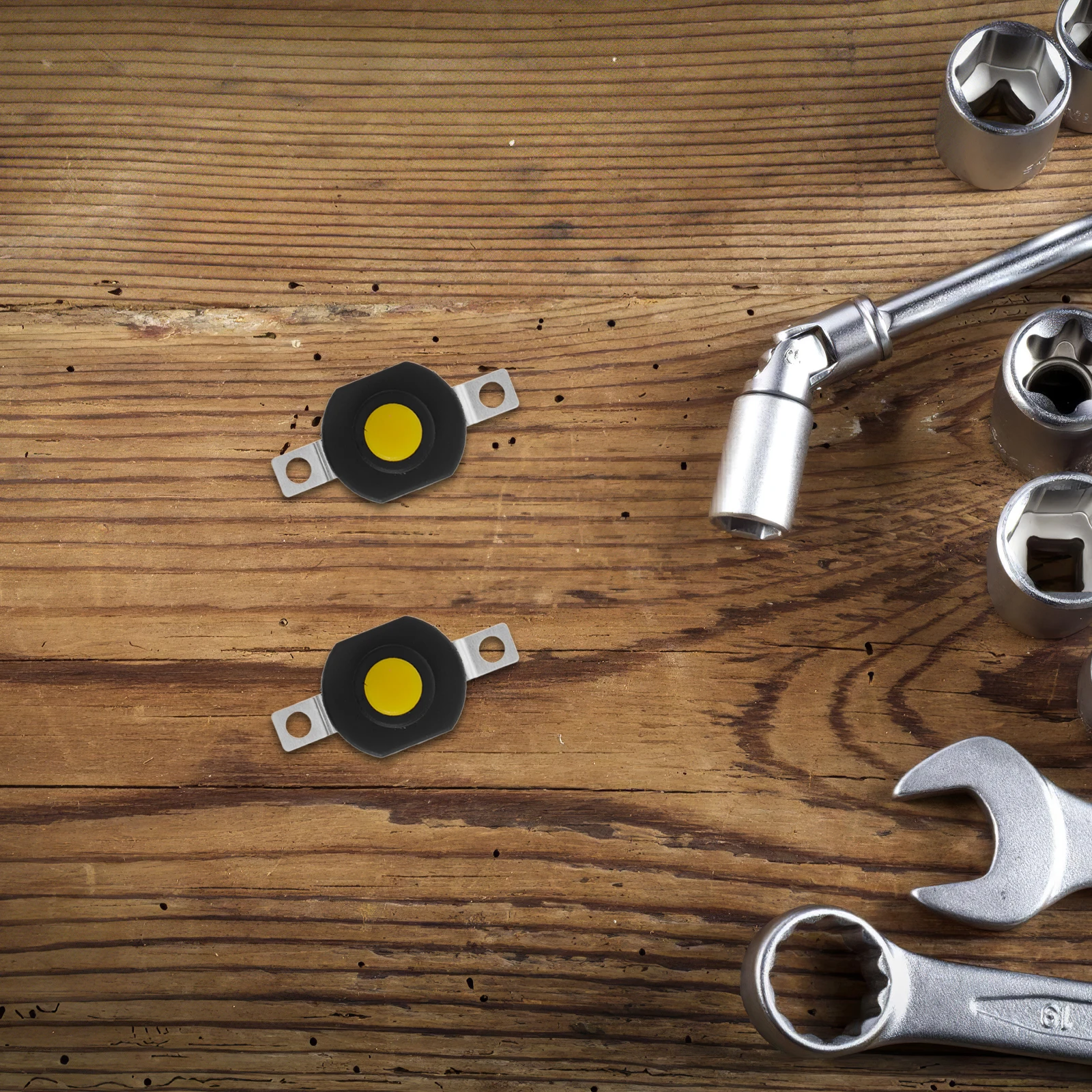 

10pcs Flashlight Switch Self-Locking Black Mini Push Button For Led Torch Micro Switch Replacement Emergency On Off Power Button