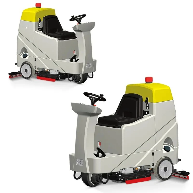 Cordless Clean Machine Electric Industrial Compact Ride on Street Sweeper Outdoor Floor Sweeper Road Street Sweepers
