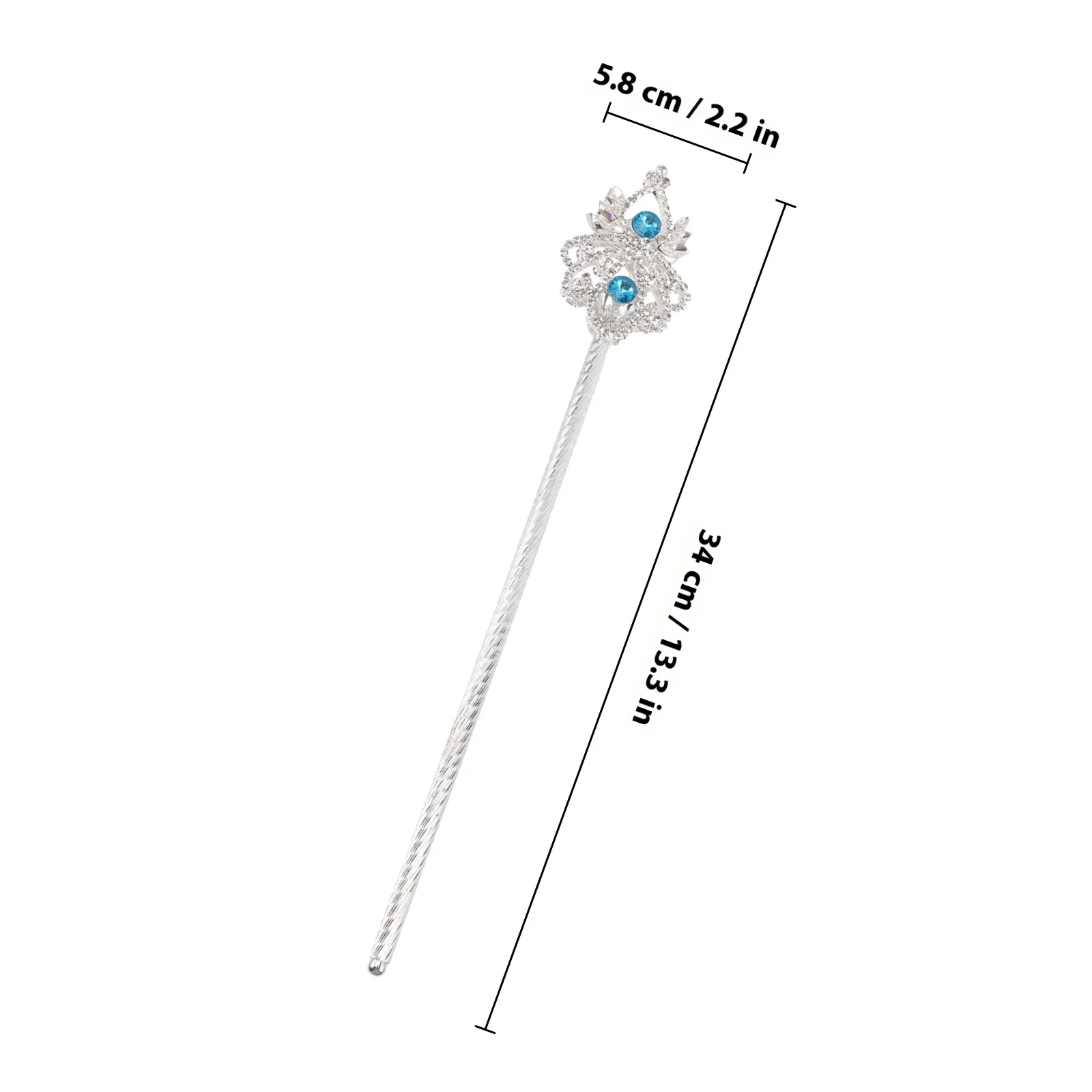 Cane Halloween Cosplay Costume Walking Stick For Women Halloween Costume Cane Girls Sparkly Elegant Party Accessory