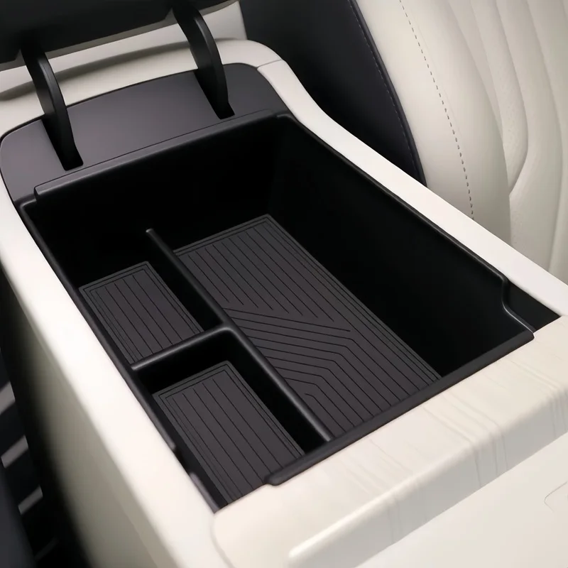 For BYD ATTO 8 SEALION 8 Armrest Storage Box Organizer 2025 2026 Interior Accessories (version without refrigerator)