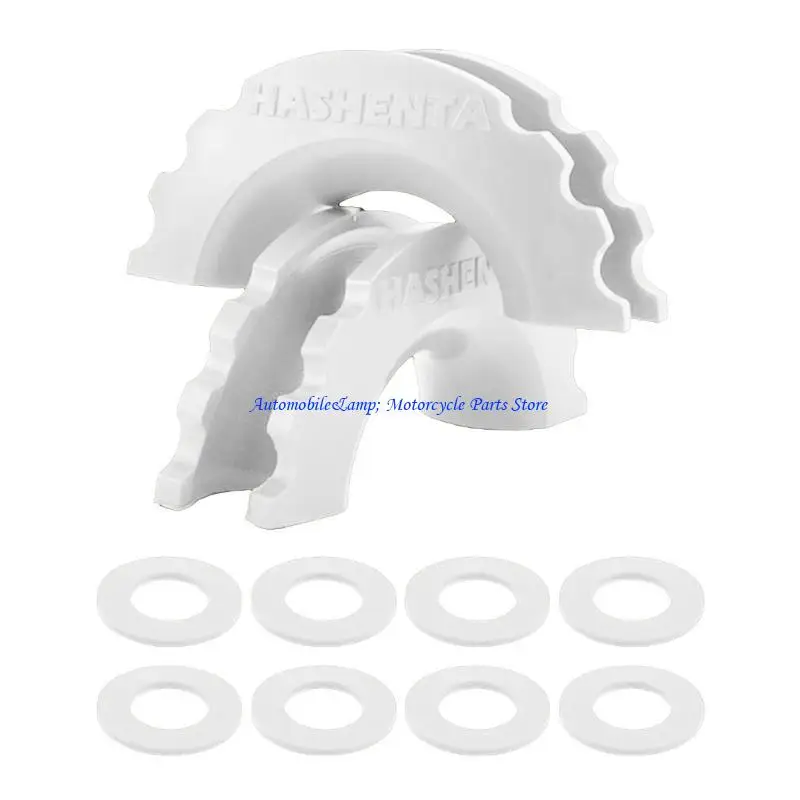 H7BD Towing Bars D-Ring Shackle Isolators with Washers for Standard 3/4 Inch 5/8 inch Shackles Bumper Protect Car Accessories