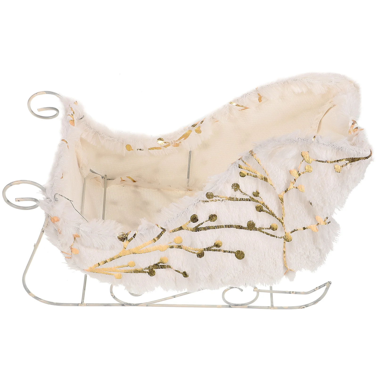 

Xmas Home Desktop Decor Festival Xmas Christmas Home Desktop Metal Sleigh Adornment Decor Party Sleigh Adornment