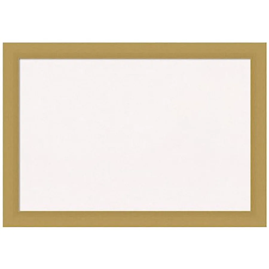 

Белая пробковая доска для стен 14x20, доска для заметок с золотой рамкой, маленькая пробковая доска для офиса, декор для дома, органайзер, повседневная пробковая доска